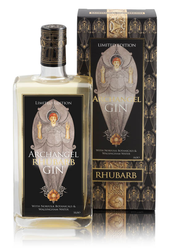 Archangel Gin 50cl Rhubarb with box
