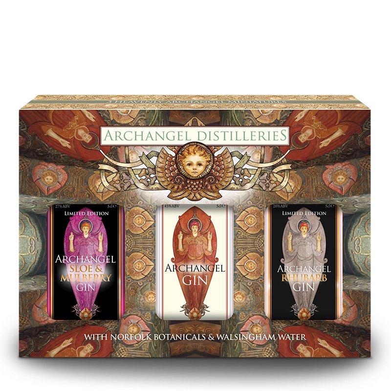 Archangel Gin Miniatures Triple Set