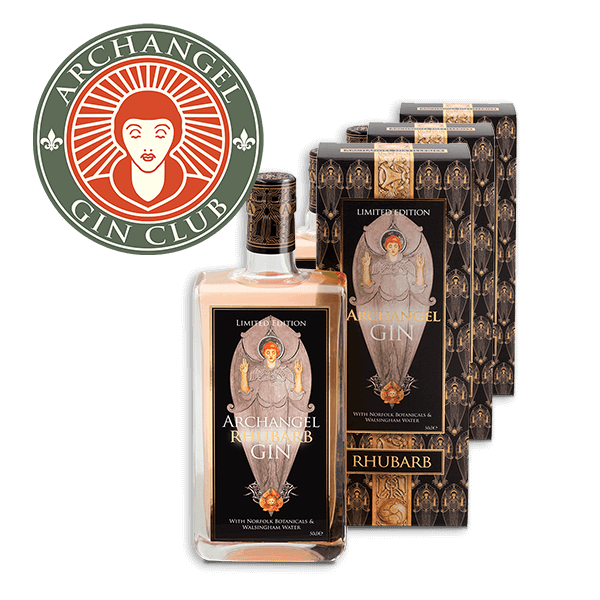 Archangel Gin -Gin Club Rhubarb